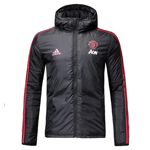 Veste Football Abajo Manchester United 2018-19 Noir